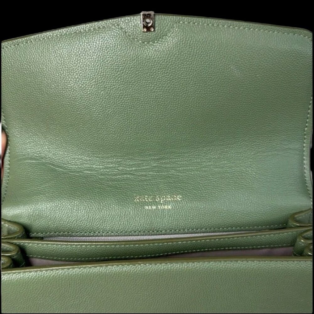 Kate Spade Large Locket Turnlock Flap Convertible Shoulder Bag - Picture 14 of 17